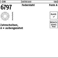 DIN 6797 Federstahl A 8,4 VE=K