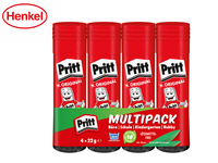 Alleskleber Pritt® Klebestifte 4er Multipack á 22g, ohne Lösungsmittel