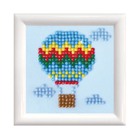 Diamond Painting Kit: Up Up and Away: with Frame