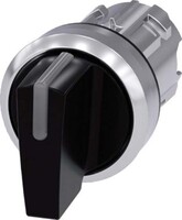 Knebelschalter beleuchtbar 22mm, rund, Metall 3SU1052-2BP10-0AA0