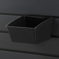 Popbox „Standard“ / Warenschütte / Box für Lamellenwandsystem | fekete