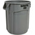Rubbermaid BRUTE Round Container - 38 Litres - Grey