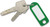 RIEFFEL SWITZERLAND Schlüssel-Anhänger 8034 FS GRÜN grün 100 Stück
