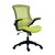 Jemini Marlos Mesh Back Chair with Folding Arms Green KF77786