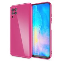 NALIA Silikon Handyhülle für Huawei P40 Lite Hülle, Dünne TPU Schutzhülle Soft Pink