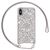NALIA Glitter Cover con Cordino compatibile con iPhone X XS Custodia, Protettiva Diamante Copertura & Girocollo, Sottile Necklace Case Silicone Bumper Resistente Antiurto Skin S...