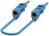 Electro PJP 2117-CD1-200Bl Mérővezeték [Banándugó - Banándugó] 2.00 m Kék 1 db