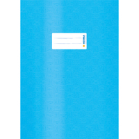 Heftumschlag, für Hefte A4, Polypropylen-Folie, 21 x 29,7 cm, hellblau gedeckt
