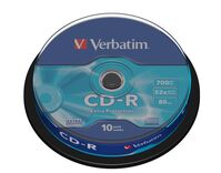 CD-R 52X Extra Protect. 700MB 10 Pack Üres CD-k