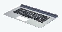 Keyboard (THAIWANESE) 90205274, Tablet, Lenovo, Miix 2 11, Black,Silver