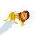 Crea 3D, Lion - Orange