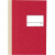 Geschäftsbuch Classica A4 kariert rot