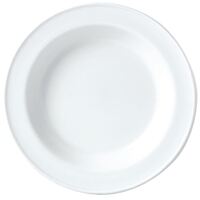 Steelite Simplicity White Soup Plates Made of Ceramic - 215mm Pack of 24