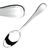 Elia Reed Teaspoon in Silver Made of 18/0 Stainless Steel 145(L)mm