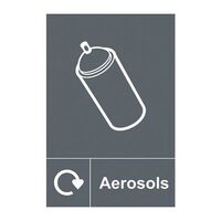 Aerosols recycling sign