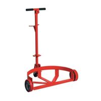 Drum and barrel trolley with removable multi-purpose handle