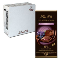 Lindt Edelbitter-Mousse Blaubeere-Lavendel 150g 13 Tafeln