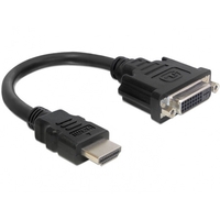 DeLOCK Adapter HDMI Stecker -> DVI 24+5 Buchse 20 cm