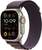 Apple Watch Ultra 2 GPS + Cellular 49mm titántok, indigó alpesi pánt (M) (MRET3FD/A)