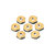 Toolcraft Brass Hexagonal Nuts DIN 934 M5 Pack Of 100