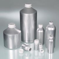 Aluminiumflasche 1200 ml mit PP-Schraubverschluß und Alu-Innendichtung
