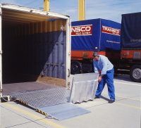 Mobile Containerbeladebr�cke Typ MC - L�nge 2570 Breite 565 Tragkraft 6000 kg/St�ck