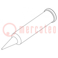 Pákahegy; ceruza alakú; 0,4mm