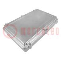 Enclosure: multipurpose; X: 173mm; Y: 274mm; Z: 66mm; aluminium; IP67