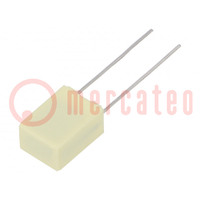 Capacitor: polyester; 22nF; 200VAC; 400VDC; 5mm; ±10%; -55÷105°C