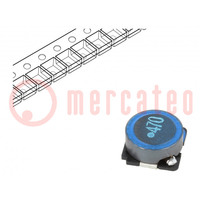 Inductance: ferrite; SMD; 47uH; 1,5A; 120mΩ; ±20%; SLF