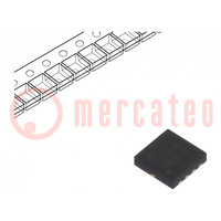 Tranzystor: N-MOSFET; unipolarny; 80V; 41A; 21,5W; DFN3.3x3.3