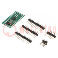 A-Star Micro; LDO; pin strips; ATmega328PB; Usup: 3.8÷15VDC; PWM: 9