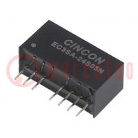 Converter: DC/DC; 3W; Uin: 18÷36V; Uout: 5VDC; Iout: 0÷600mA; SIP8