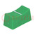 Bouton: glissière; vert; 23x11x11mm; largeur de glissière 4mm