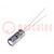 Capacitor: electrolytic; THT; 22uF; 50VDC; Ø5x11mm; Pitch: 2mm; ±20%