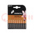 Battery: alkaline; 1.5V; AAA,R3; non-rechargeable; 18pcs.