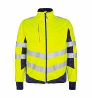 ENGEL Warnschutz Softshell Jacke Safety 1158-237-38165 Gr. 4XL gelb/blue ink