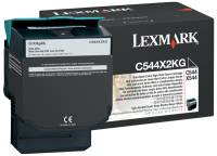 Lexmark C544, X544 Tonerkassette Schwarz (ca. 6.000 Seiten)