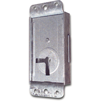 Produktbild zu Reteszzár egységzár 61005 kulcs nélkül, balos, kulcsközép 20, horganyzott acél