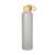 Artikelbild Glass bottle "Bamboo" 750ml, Frosted, grey