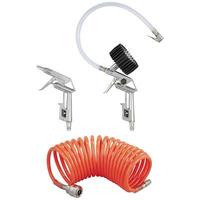 TOOLCRAFT KIT DE ACCESORIOS PARA AIRE COMPRIMIDO 12 BAR