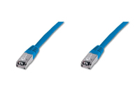 Digitus CAT 6, S-FTP, AWG 26/7, 1 m cable de red Azul Cat6 S/FTP (S-STP)