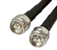 ALLNET ALL-CAB-NM-NM7-RG8 coax-kabel 7 m N-type Zwart, Zilver