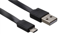 Bigben Interactive 3m USB - Micro USB m/m USB Kabel USB 2.0 USB A Micro-USB B Schwarz
