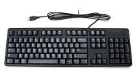 DELL DJ494 toetsenbord USB QWERTY US International Zwart