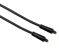 Hama 00122255 audio cable 0.75 m TOSLINK Black