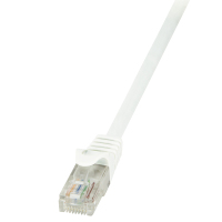 LogiLink 0.5m Cat.6 U/UTP Netzwerkkabel Weiß 0,5 m Cat6 U/UTP (UTP)
