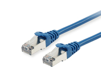 Equip Cat.6A S/FTP Patch Cable, 7.5m, Blue