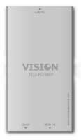 Vision TC2-HDMIIPTX extensor audio/video Transmisor de señales AV Blanco