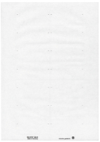 Leitz 66430001 étiquette auto-collante Rectangle Blanc